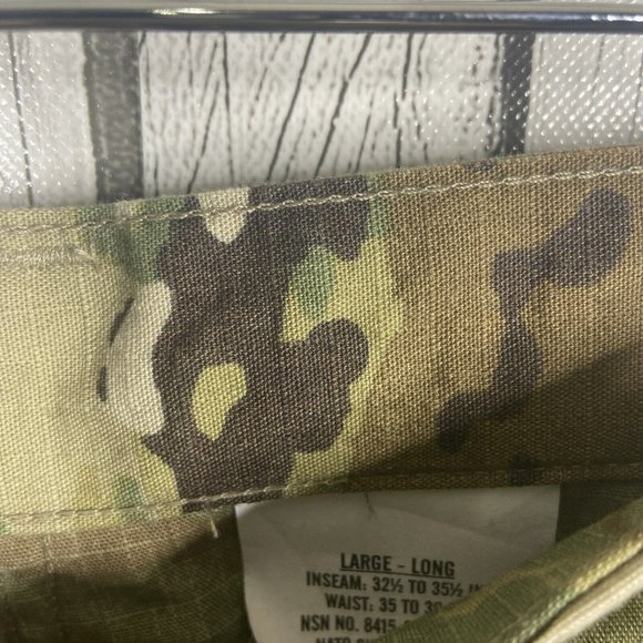 COPY - Army Hot weather Uniform Trousers Large long OCP Multicam IHWCU - Picture 4 of 7